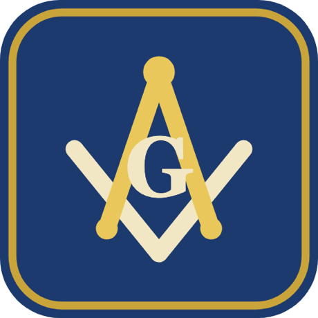 The square and compasses with the letter G at its centre, common in American Freemasonry